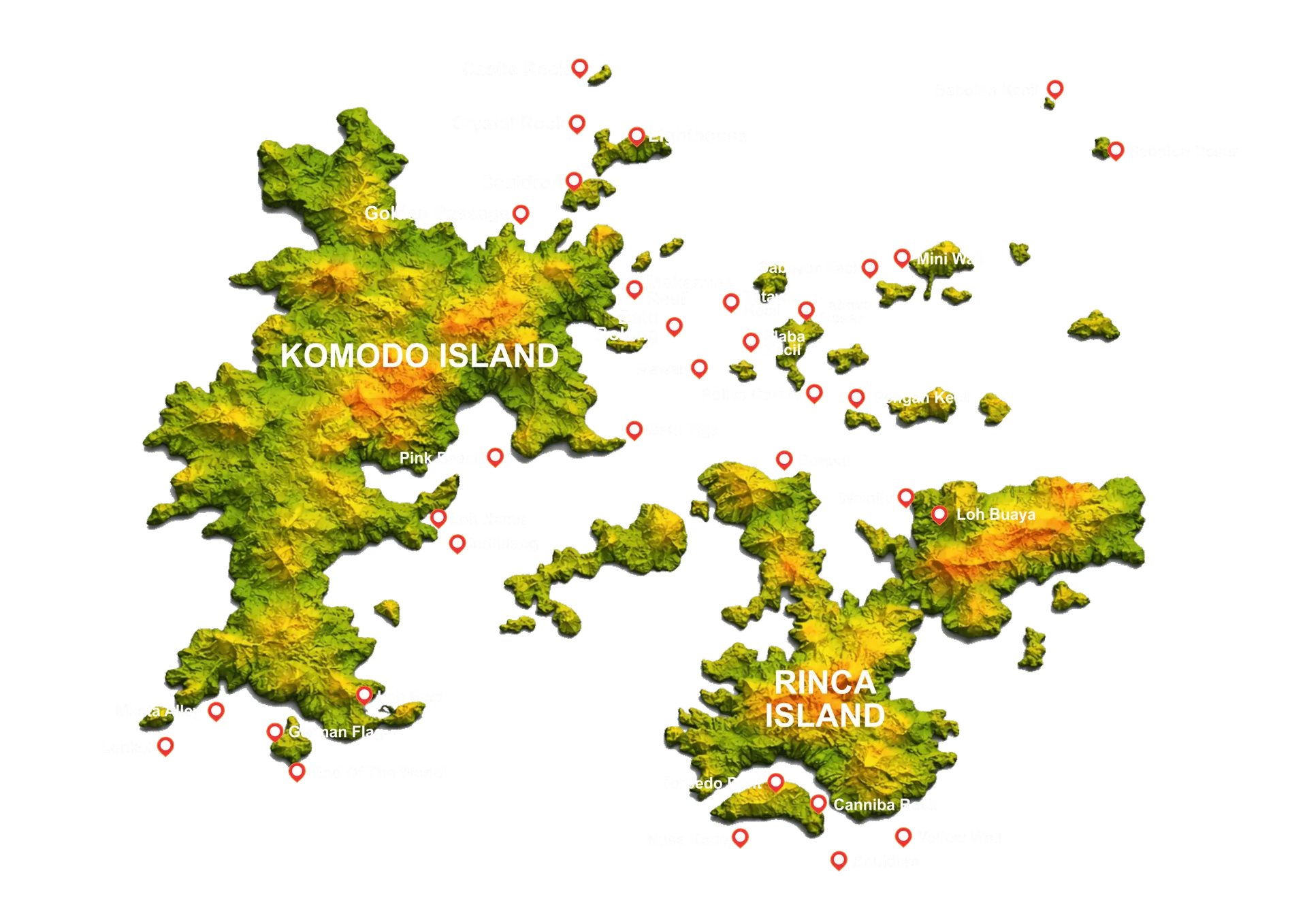 new map pulau